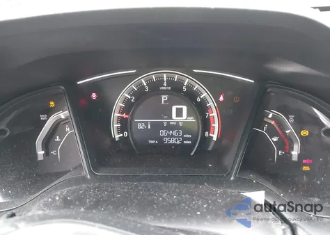 2017 Honda Civic Lx из США, поврежденный, VIN 19XFC2F50HE041862